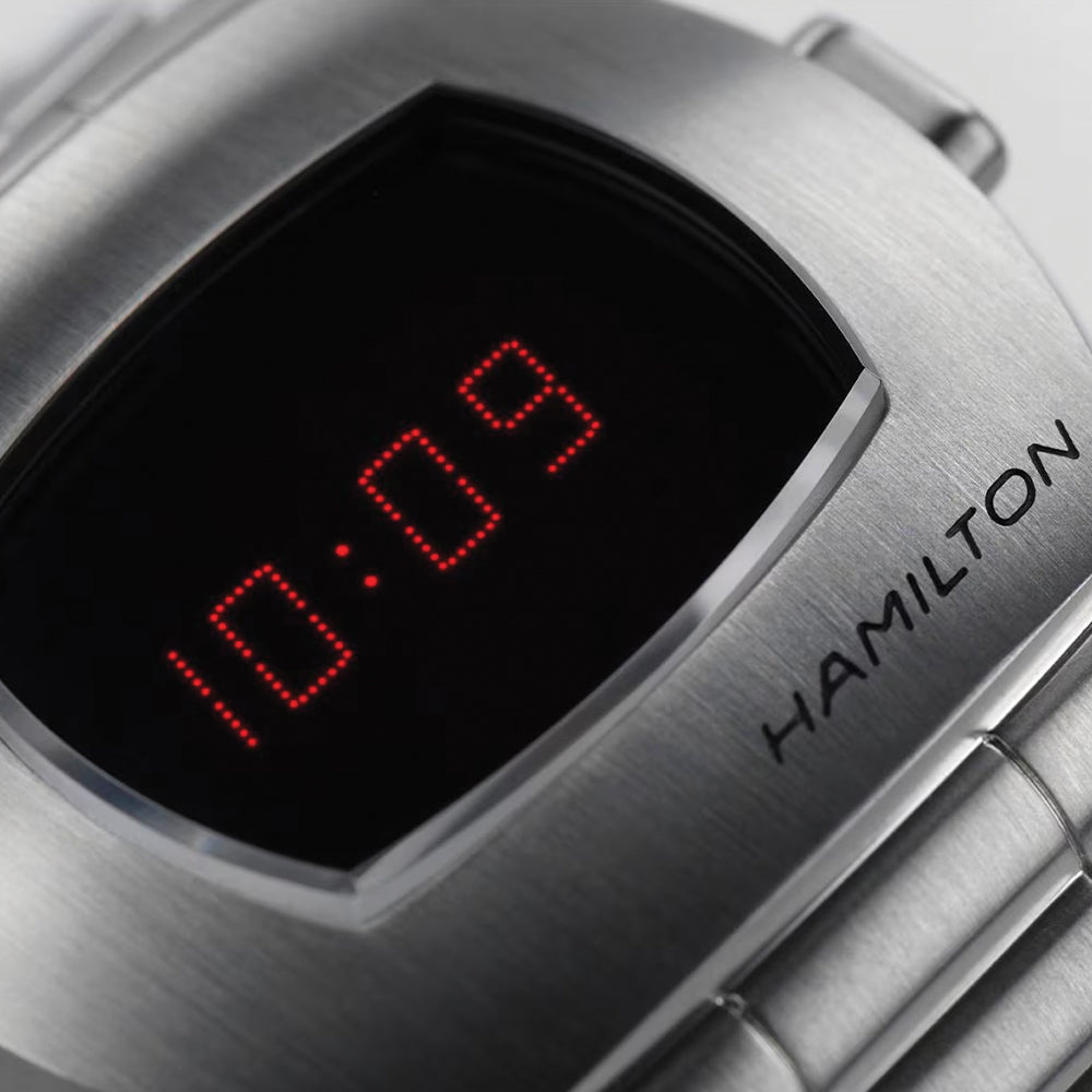 American Classic PSR Digital Quartz - Black on Bracelet