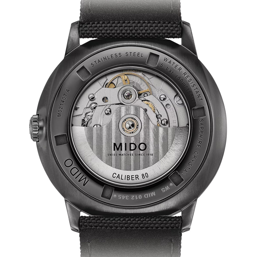 Commander Gradient 40mm - Black on Fabric Strap