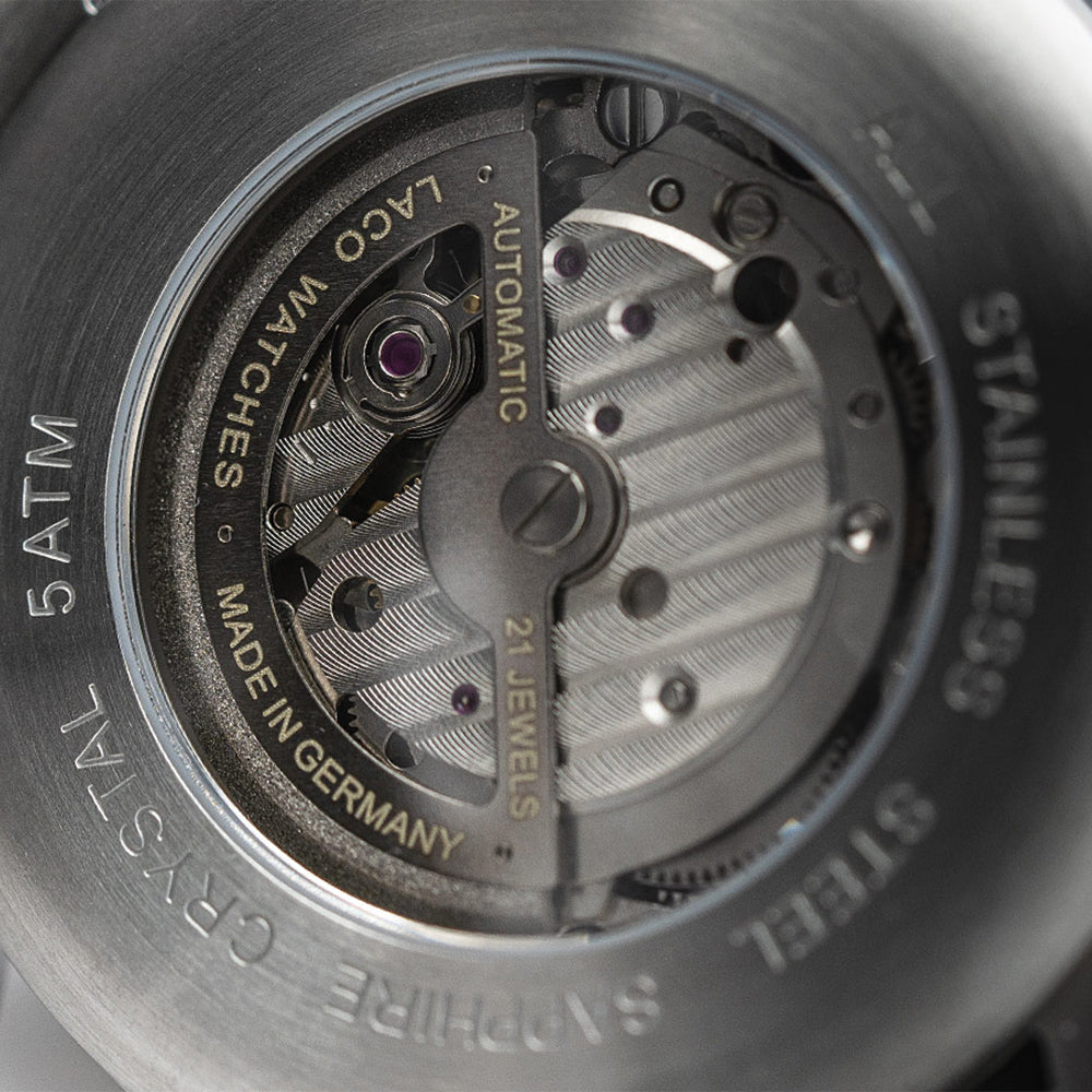 Pilot Watch Basic Aachen MB Automatic 42mm - Grey on Bracelet