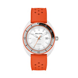 Snorkel Clownfish 41mm - White on Rubber Strap
