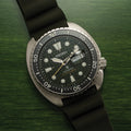 SRPE05 Prospex Automatic Diver 45mm - Green on Rubber Strap
