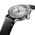 Heritage Classic Sector Dial 38.5mm - Silver on Leather Strap