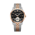 Freelancer Automatic Two-Tone Rose Gold and Steel 42.5mm - Black on Bracelet