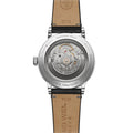 Millesime Men's Automatic Sector Dial 39.5mm - Grey on Leather Strap