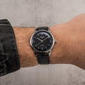 Sixties 39mm - Galvanized Black on Strap