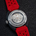 Sideral S 41mm - Black on Rubber Strap