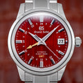 SBGJ273 "Yuka Momiji" Elegance Hi-Beat 36000 GMT 39.5mm - Red on Bracelet