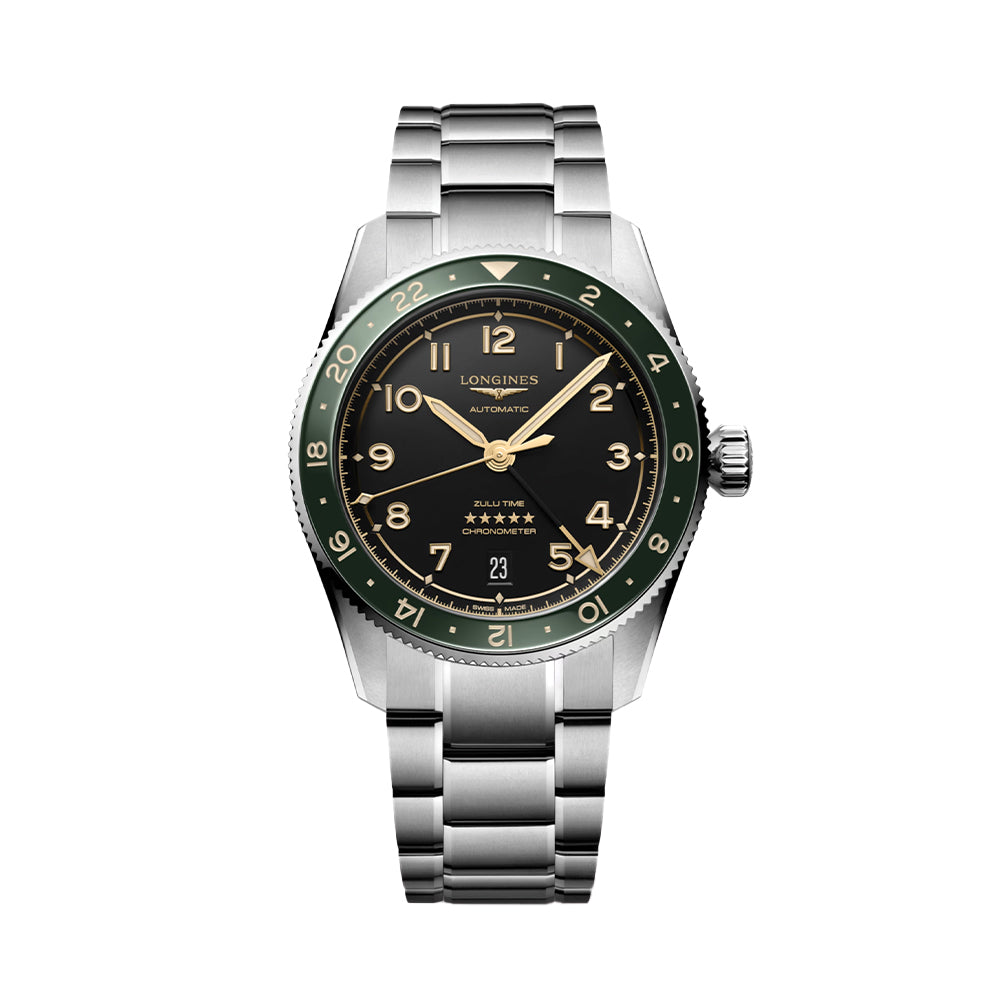 Spirit Zulu Time 39mm - Green on Bracelet