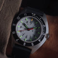 SSNAV No Date 41mm - Arctic on Rubber Strap