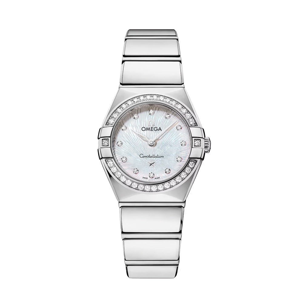 Constellation Diamonds Quartz 25mm - Mother of Pearl on Bracelet
