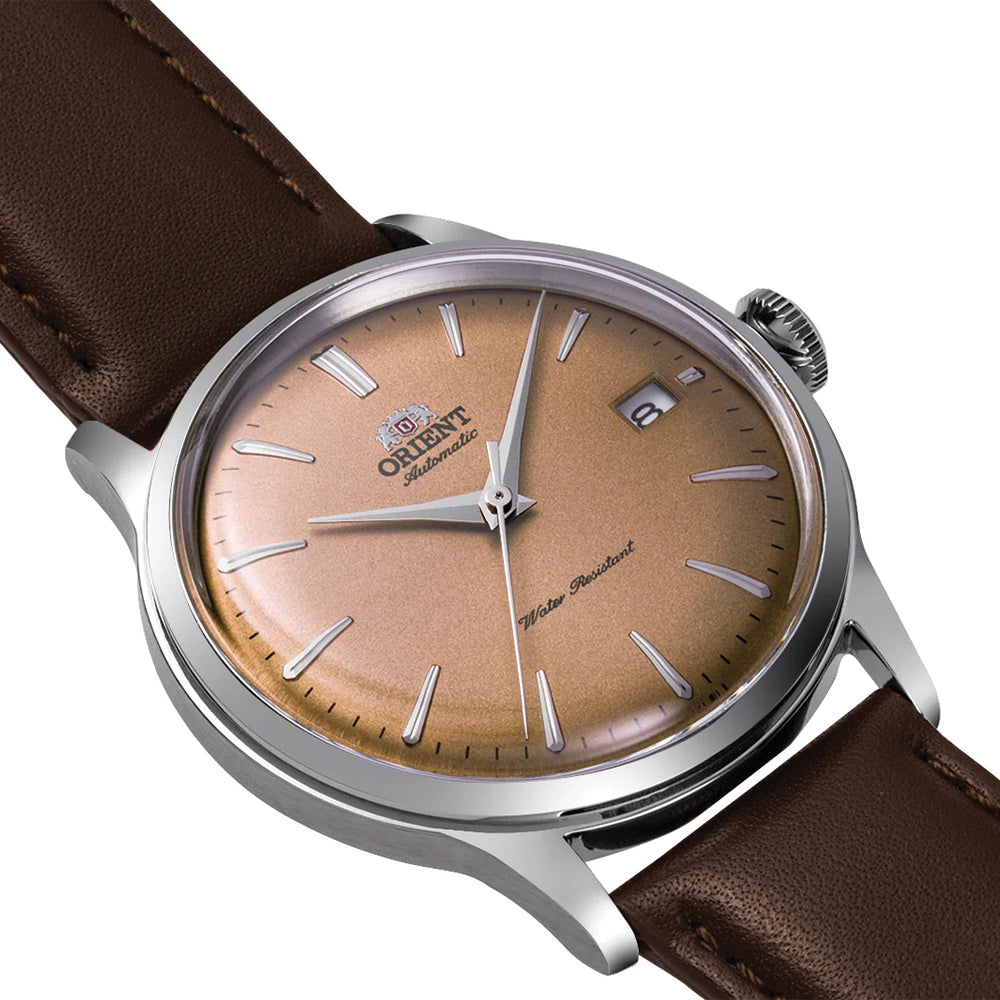 Bambino Version 7 Limited Edition 38.4mm - Orange on Leather Strap