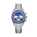 Chronomaster Original Acier Lapis Lazuli 38mm - Blue on Leather Strap and Bracelet