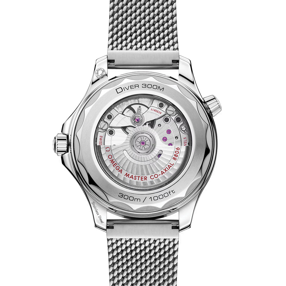 Seamaster Diver 300M Co-Axial Master Chronometer Titanium Bezel 42mm - Grey on Bracelet