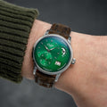 PanoMaticLunar 40mm - Green on Strap
