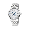 Teutonia IV Moonphase 41mm - White on Bracelet
