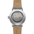 Millesime Automatic Moonphase 39.5mm - Silver on Leather Strap