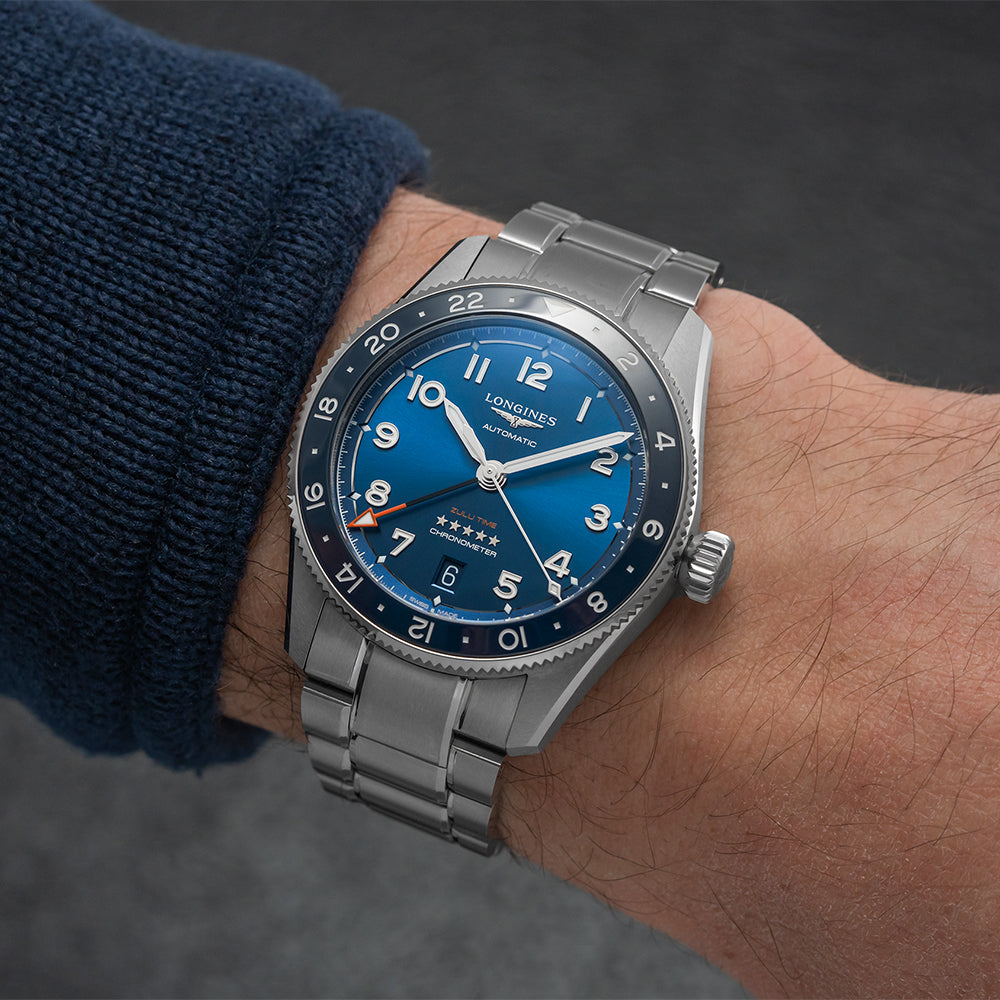 Spirit Zulu Time 39mm - Blue on Bracelet