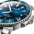 Aquis Date 43.5mm - Blue on Bracelet