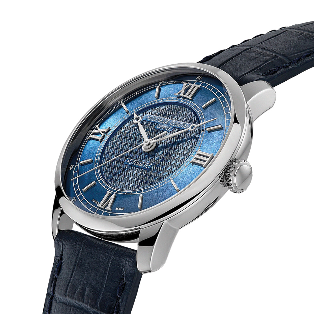 Classics Premiere Automatic 38.5mm - Blue on Leather Strap