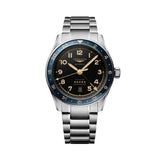 Spirit Zulu Time Blue Ceramic Bezel 42mm - Black on Bracelet