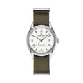 DS Powermatic 80 41mm - Silver on One-Piece Fabric Strap