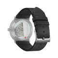 Max Bill Automatic Bauhaus 38mm - White on Leather Strap