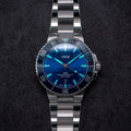 Aquis Date 2024 41.5mm - Blue on Bracelet