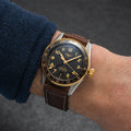 Spirit Zulu Time 39mm - Anthracite on Leather Strap
