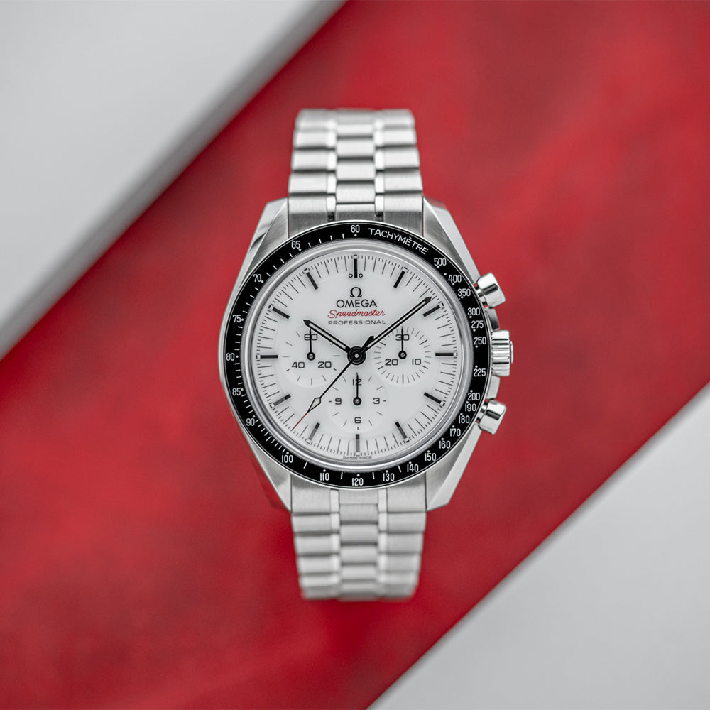 Speedmaster Moonwatch Professional Sapphire Bracelet - White