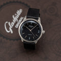 Sixties 39mm - Galvanized Black on Strap
