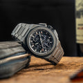 Defy Extreme Skeleton Titanium 45mm - Grey on Bracelet