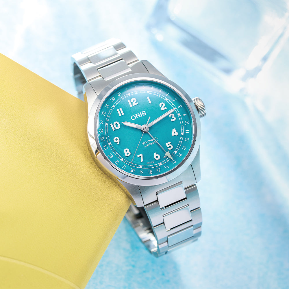 Big Crown Pointer Date 40mm - Blue on Bracelet