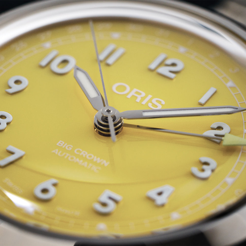 Big Crown Pointer Date 40mm - Yellow on Bracelet