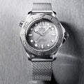 Seamaster Diver 300M Co-Axial Master Chronometer Titanium Bezel 42mm - Grey on Bracelet