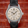 Conquest Heritage Central Power Reserve 38 mm - Champagne on Leather Strap
