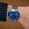 Aquis Date 2024 41.5mm - Blue on Bracelet