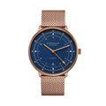 Hamburg Automatic Bronze PVD 42mm - Blue on Bracelet