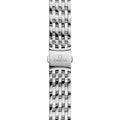 De Ville Prestige Diamonds Quartz 27.5mm - White, Mother-of-Pearl on Bracelet