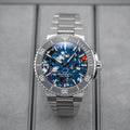 Aquis Date 2024 Upcycle 41.5mm - Multi-Colored on Bracelet