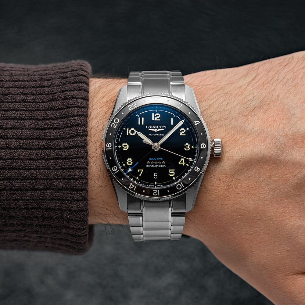 Spirit Zulu Time 39mm - Black on Bracelet