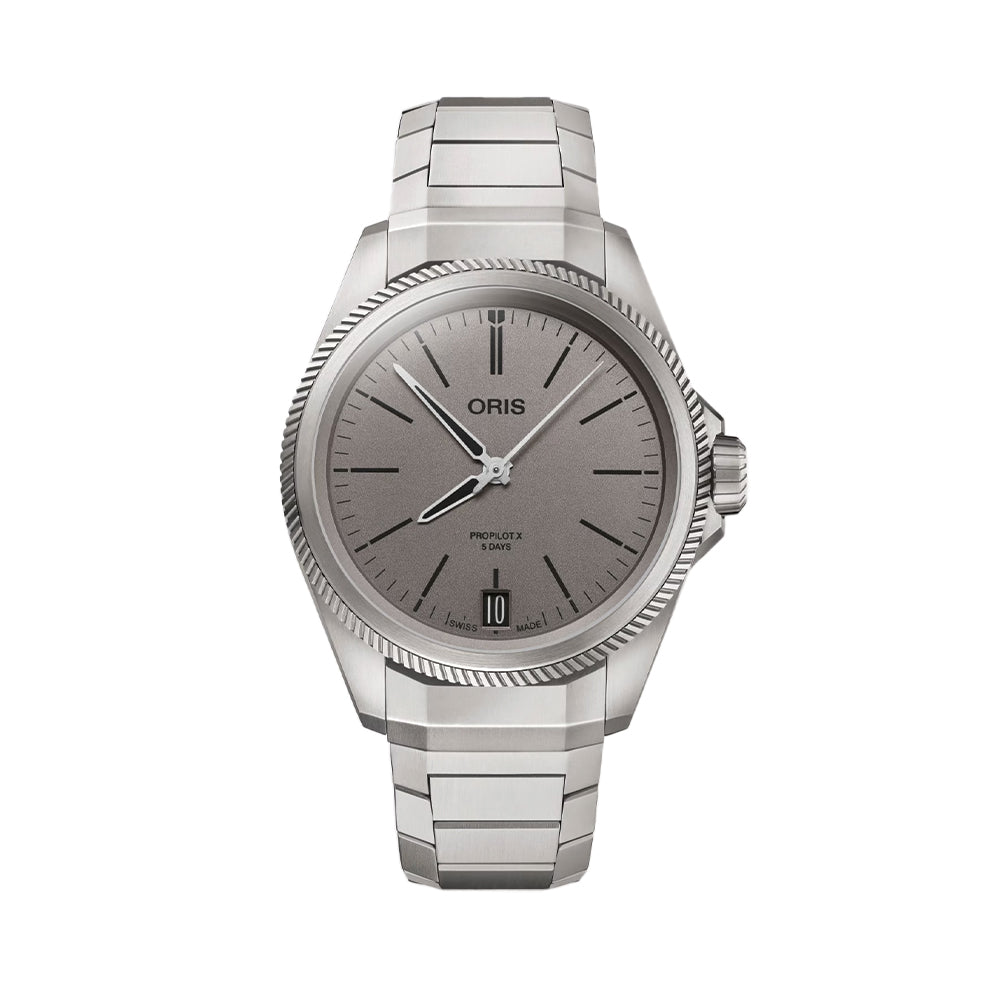 ProPilot X Caliber 400 39mm - Grey on Bracelet