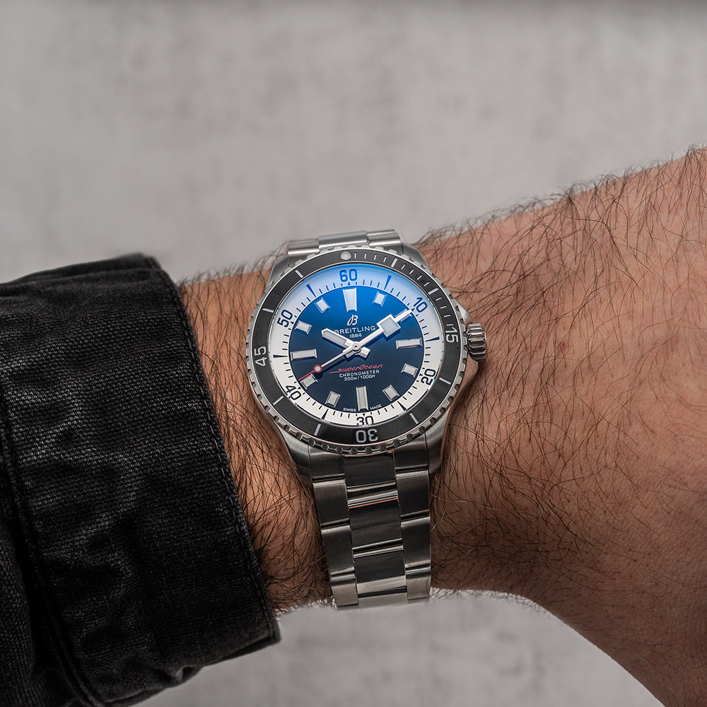 Superocean Automatic 42mm - Black on Bracelet