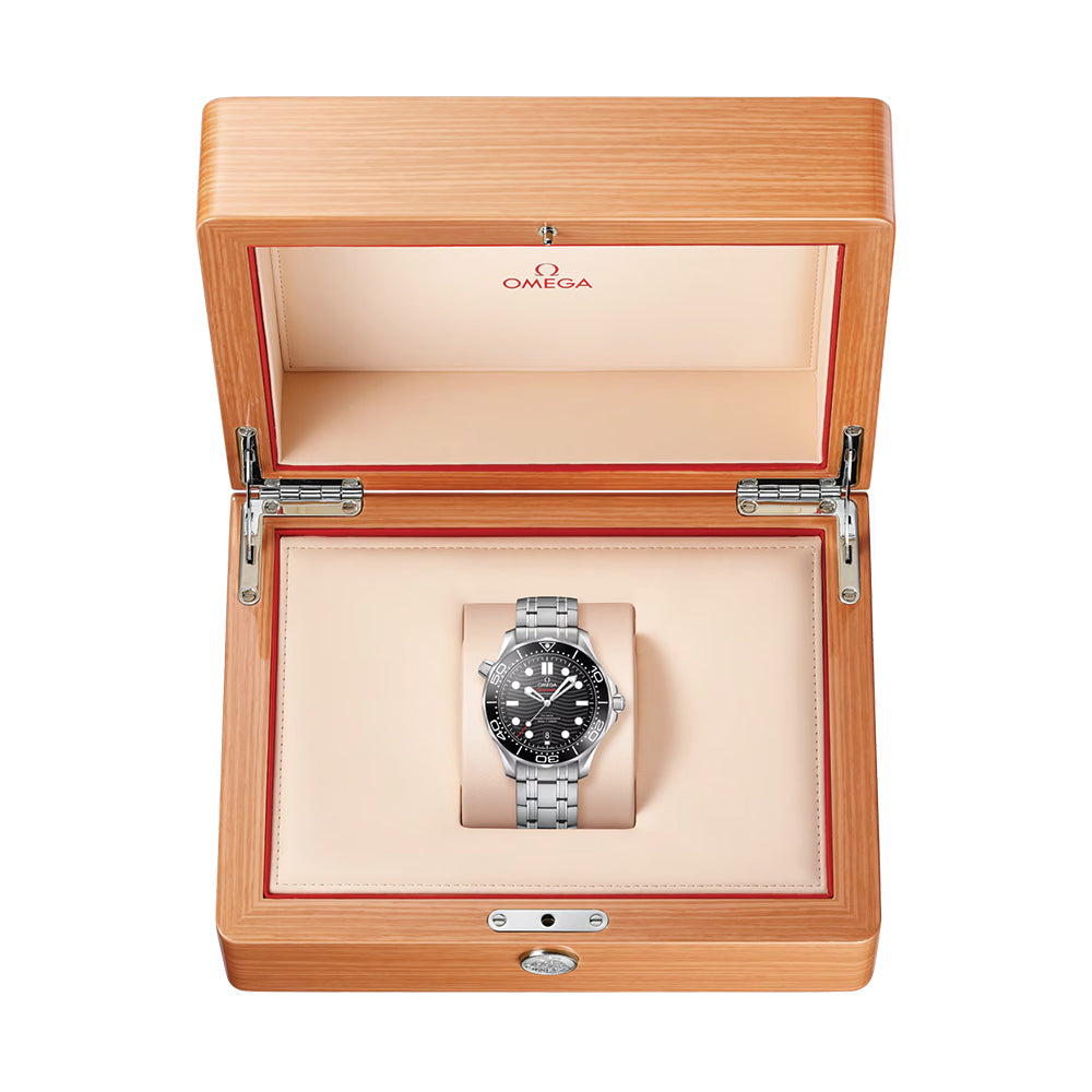 Seamaster Diver 300M Co-Axial Master Chronometer 42mm - Black on Bracelet