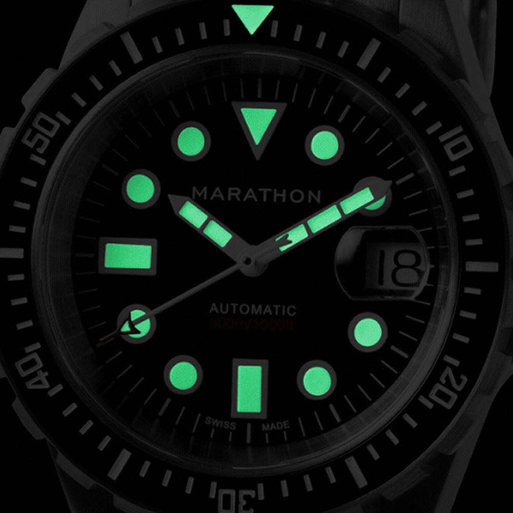 OSAR-D Automatic with Date 41mm - Black on Bracelet