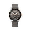 SeaQ Panorama Date 43mm - Galvanized Grey on Strap