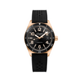SeaQ Red Gold 39.5mm - Galvanized Black on Strap