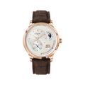 PanoMaticCalendar Red Gold 42mm - Ivory on Strap