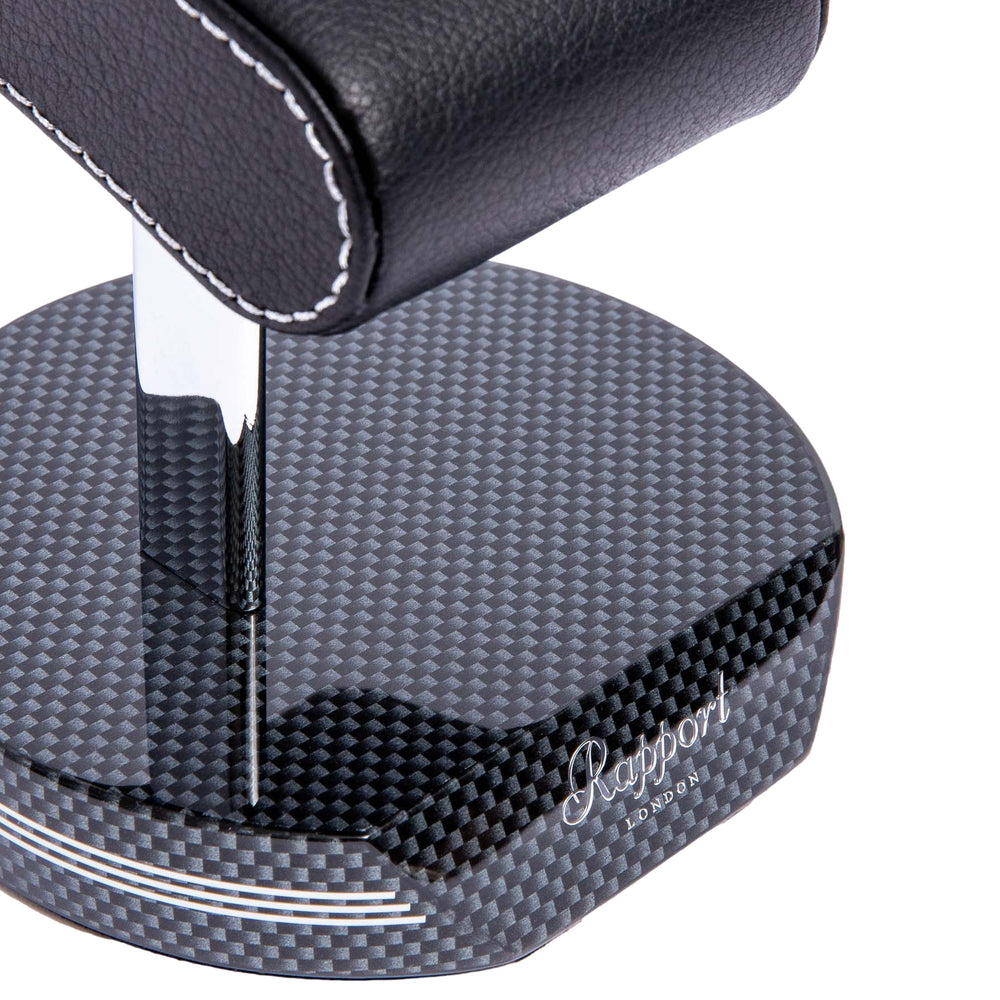 Formula Watch Stand - Carbon Fiber Finish