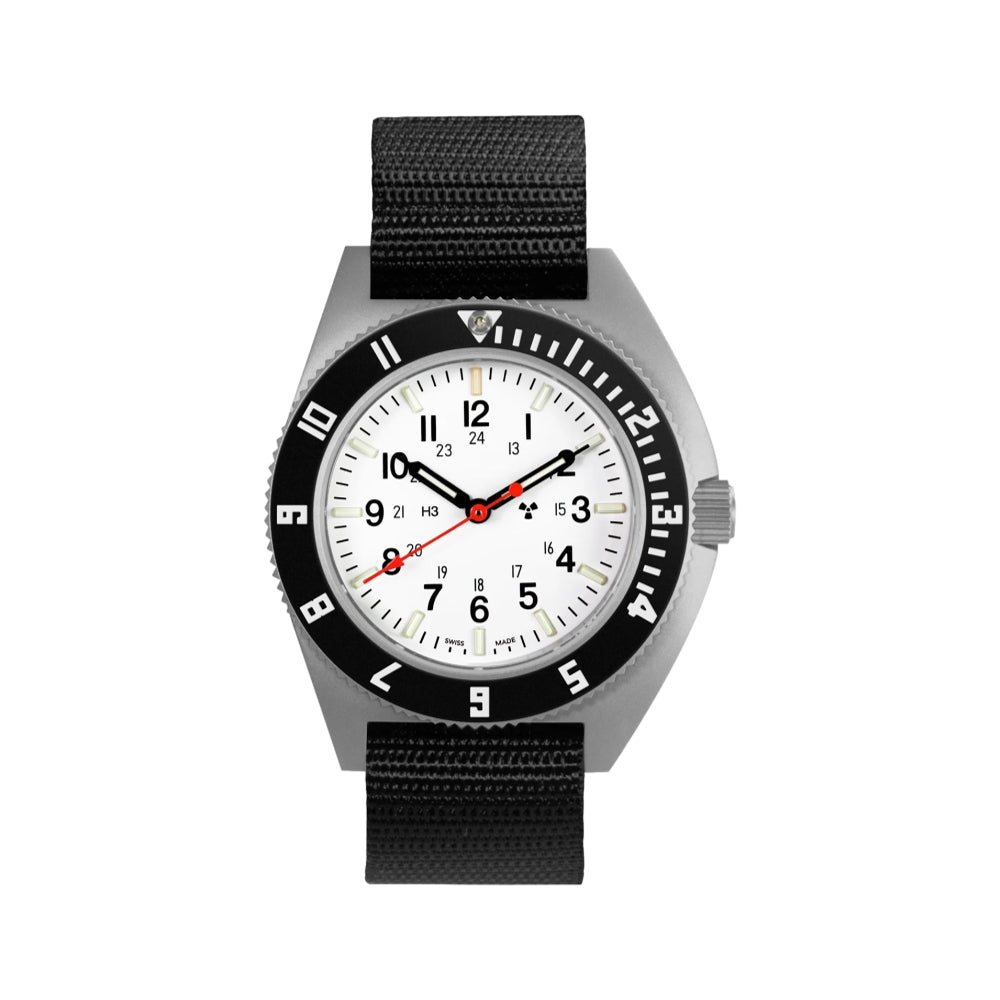SSNAV No Date Arctic Edition Quartz 41mm - White