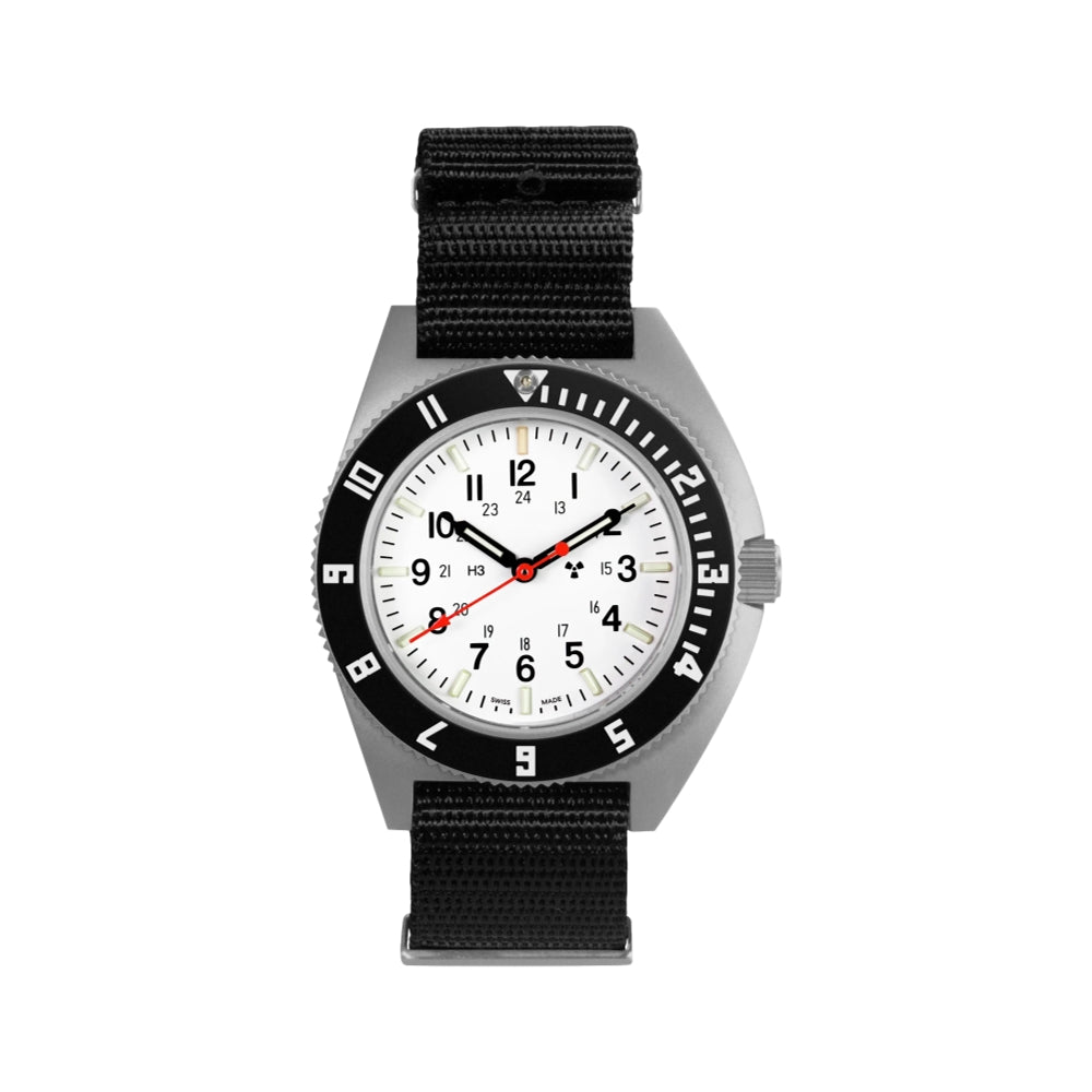 SSNAV No Date Arctic Edition Quartz 41mm - White
